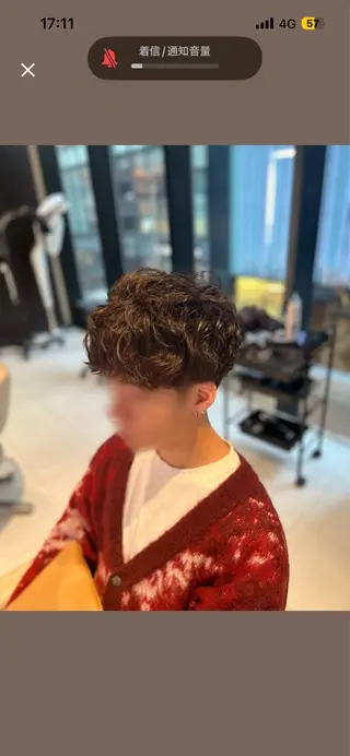 パーマ メンズ メンズカット大歓迎 🫧HONOKA🪽のヘアスタイル