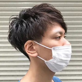 ショート メンズ ✂︎ウルフ・ショート ✂︎MIKUNIのヘアスタイル
