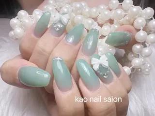 ネイル kao  パラジェル スカルプ/長さだしのネイルデザイン