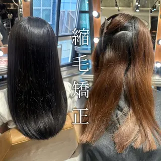 セミロング カラー ✨縮毛矯正/大人 カラー/芦川優磨のヘアスタイル