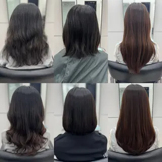 セミロング パーマ デジタルパーマ🫧 韓国風ヘア🫧サクラのヘアスタイル
