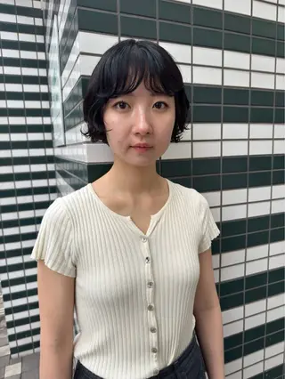 ショート パーマ kai🐇今泉 Musiiikのヘアスタイル