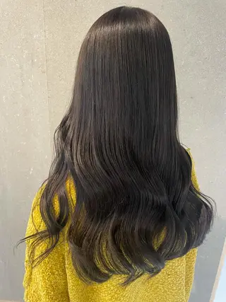 ロング 齋藤 樹里のヘアスタイル