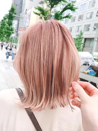ミディアム カラー 【悩み解決!美髪へ】 店長 平間 響のヘアスタイル