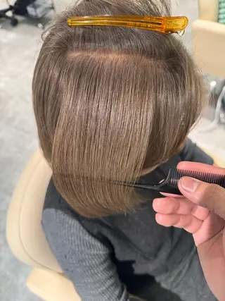 ショート カラー 夜23時まで予約🉑 reverieあきらのヘアスタイル