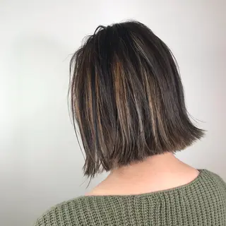 ショート カラー Lien 深井店のヘアスタイル