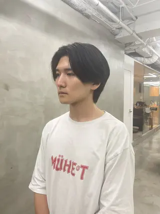 メンズ メンズカット パーマ[佐橋]のヘアスタイル