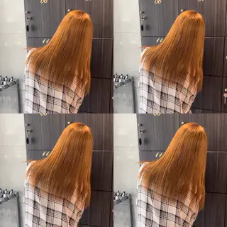 セミロング 【溝の口の艶髪の神様 】EARTHのヘアスタイル