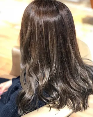 ロング カラー パーマ ヘアアレンジ 【ツヤ髪美容師】 ツダケイスケのヘアスタイル