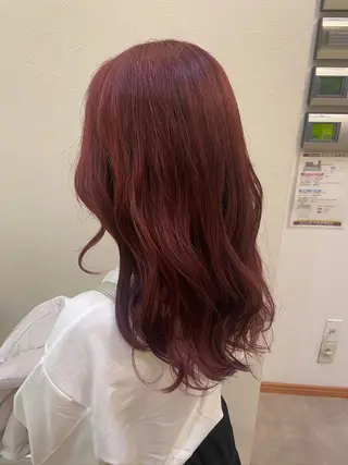 カラー ハイトーンカラー🎀 はなえのヘアスタイル
