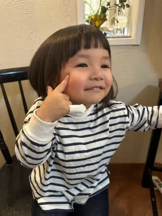 かつやま めいのヘアスタイル