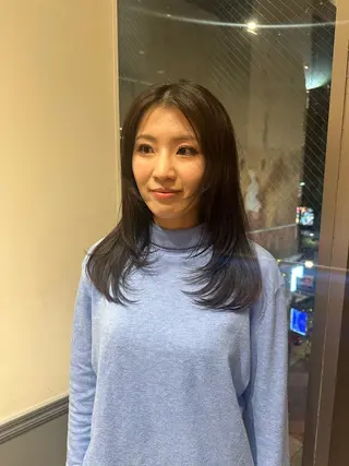 ロング 渡邉 真生のヘアスタイル