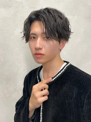 メンズ RIO/ チャンモリパーマ💞のヘアスタイル