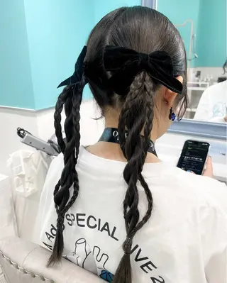 ロング ヘアアレンジ ☁️hinako☁️ 1HAVANAのヘアスタイル