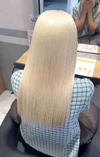 セミロング たかはし るなのヘアスタイル