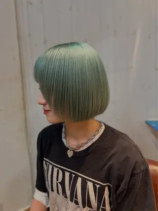 ショート 渋谷 縮毛矯正 髪質改善 今泉ひろきのヘアスタイル