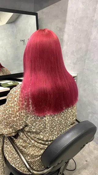セミロング 派手髪支持率No1 Eisukeのヘアスタイル