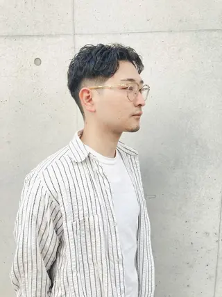 メンズ 金田 夏野のヘアスタイル
