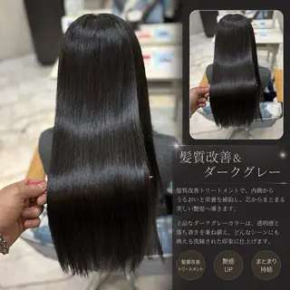 セミロング 店長✨レイヤー✖️ 髪質改善✖️韓国ヘアのヘアスタイル