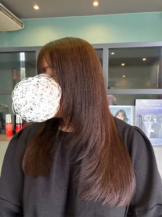 ロング 🫧古田 穂香🫧パーマモデルのヘアスタイル