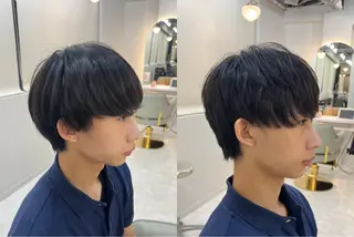 メンズ 縮毛矯正練習 モデル募集✨️NOAのヘアスタイル