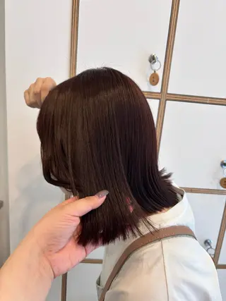 ミディアム 千田 りんなのヘアスタイル