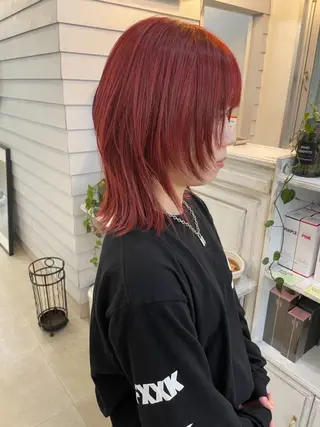 ショート カラー GiseL 博多筑紫口店のヘアスタイル