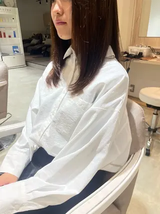 セミロング 髪質改善‪✕‬艶髪 ／Hinataのヘアスタイル