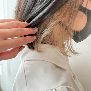 ショート カラー 透明感カラー/ レイヤー　YUKAのヘアスタイル