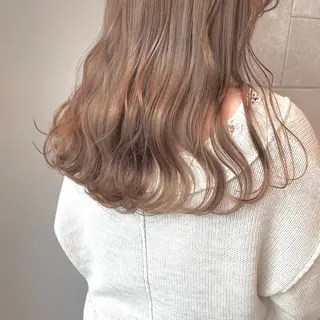 ロング カラー パーマ 🌈コテ巻き風パーマ LOHASせいな🌈のヘアスタイル