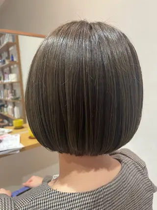 カラー すやま もえのヘアスタイル
