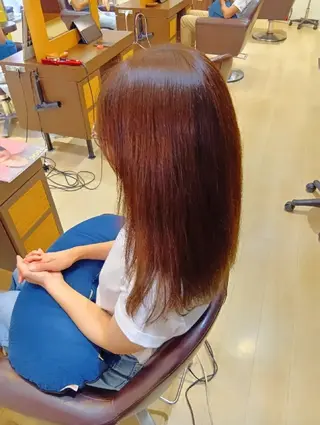 ロング カラー 小林暢🌟Orque 髪質改善サロン🌙のヘアスタイル