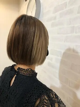 ミディアム MATSURI BASE.AWAJIのヘアスタイル