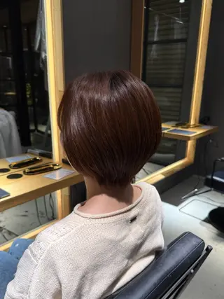 ショート 廣田 紗奈のヘアスタイル