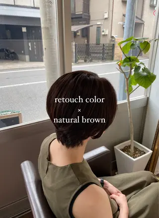ショート カラー 👑中野区美容師👑 /石塚恒太郎のヘアスタイル
