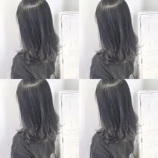 ミディアム カラー 土井 浩輔のヘアスタイル