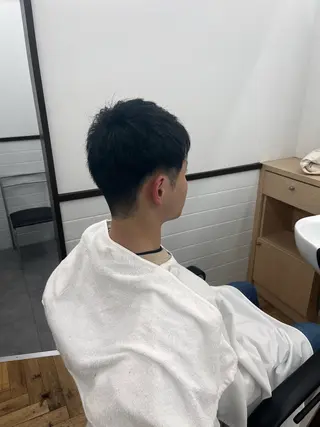 ショート ヘアアレンジ メンズ 清水 寧生のヘアスタイル