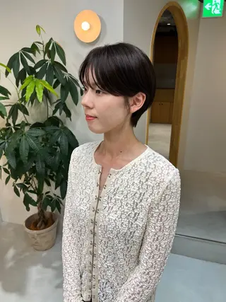 ショート 高瀬 侑生のヘアスタイル