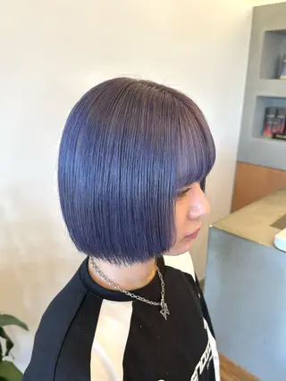ミディアム カラー ✨ブリーチカラー /菜月✨のヘアスタイル