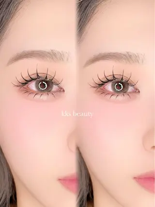 マツエク・マツパ KKSBeauty 心斎橋本店のマツエク・マツパデザイン