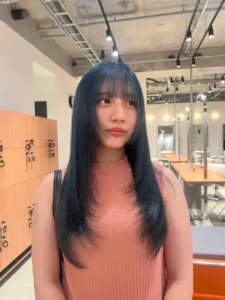 カラー 楓^・◦・🎀^ ブリーチモデル募集中のヘアスタイル