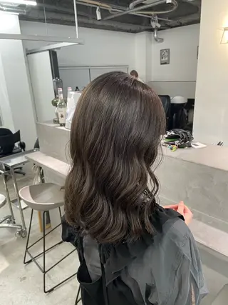 ミディアム カラー 【お洒落パーマ】 Elme　肥塚康汰郎のヘアスタイル