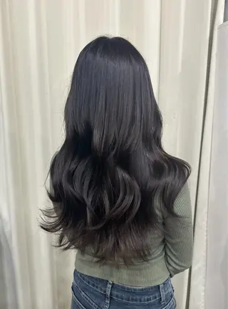 ロング 坂本 小春のヘアスタイル