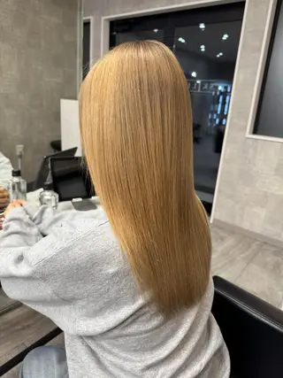 ロング カラー ՏKIᒪᒪ石岡店 本田のヘアスタイル