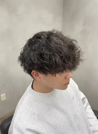 パーマ メンズ 🎀ブリーチ/メンズ ひより🎀のヘアスタイル