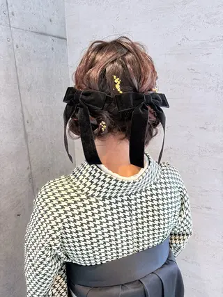 ヘアアレンジ はやしほのか| ヘアセット×カラーのヘアスタイル