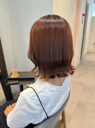 ミディアム カラー ayaka♡ 柔らかカラーのヘアスタイル