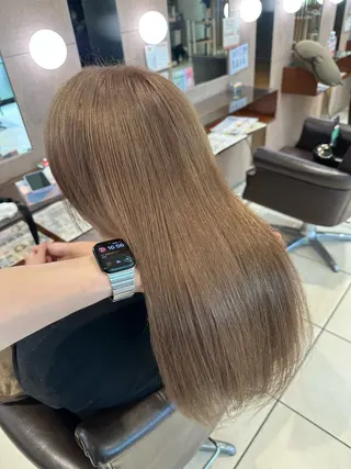 ロング カラー 💎ツヤ髪透明感💎 🌟佐藤壮也🌟のヘアスタイル