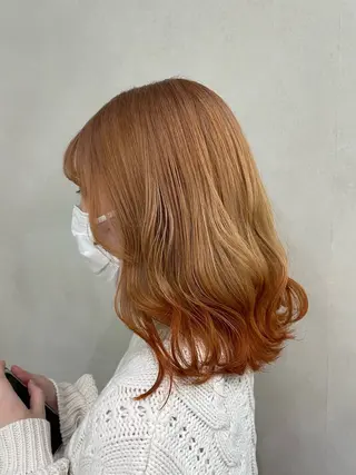 ミディアム カラー 武田 和子のヘアスタイル