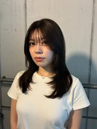 セミロング nao 𝜗𝜚のヘアスタイル
